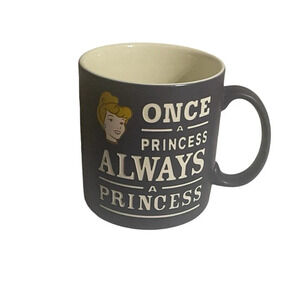 Walt Disney Cinderella Once A Princess Always A Princess 16oz Large Coffee Mug